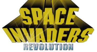 Space Invaders Revolution title screen for Nintendo DS